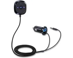 Draadloze Bluetooth Audio Ontvanger voor Auto - AUX In - Handsfree & Muziek Streaming