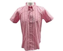 Pink Floyd - Chemise à motif Courier - L - Rose