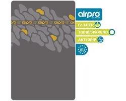 Couverture de repassage 6 couches AIRPRO By Widex taille L - 100 x 65 - Tapis de repassage - Couverture de repassage de table - Table à repasser de table