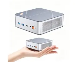 Mini Pc - Amd Ryzen 7 8745hs - 16Gb Ddr5 - 1Tb Nvme Ssd - 8K Weergave - Stil Koelsysteem - Voor Kantoor En Multimedia