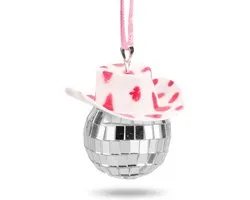 Dailygoods- Disco Bal - Reflecterende Bal - Auto Accessoires - Decoratie - Leuke Gift - Geschikt voor Binnen/Buiten - Autoaccessoire