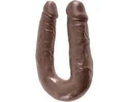 Pipedream - King Cock - Double Trouble - Medium - Brown