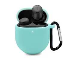 Allecto - Google Pixel Buds Pro 2 - Siliconen Hoesje - Ultradun - Groen - Bescherming - Valbestendig - Geschikt voor Google Pixel Buds Pro 2 - Kleu...