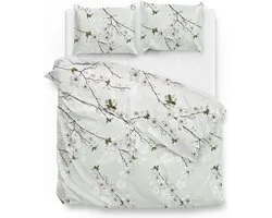 Housse de couette ZoHome Green Henda, en flanelle 100% Katoen
