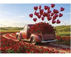 Educa legpuzzel XXL Pieces Valentine's Pickup 500 stukjes karton.