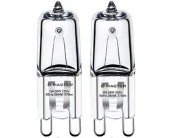 G Master PRO G9 Source de lumière halogène - 230V - Dimmable - 28w (remplace 40W) - Lampe halogène -(2 PIÈCES)