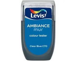 Levis - Muurverf Kleurtester Mat Mix - Clear Blue C70 - 30 ML