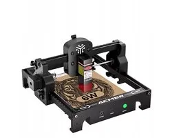 ACMER S1 Lasersnijmachine Graveermachine 6W (6000mW) - Cutter - Engraver - Oppervlakte 130x130mm - Zwart