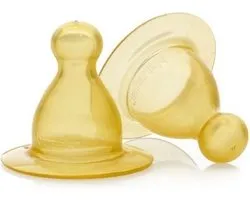 Natursutten tétines pour biberons à débit lent 0+ mois, 2 pièces