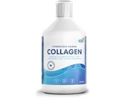 Swedish Nutra- Collagène Liquide 10000 MARINE - 500 ml - Collagène - avec Acide Hyaluronique et Vitamine C- Anti-âge -Anti Rides - Ridules - Peau Cheveux - Peau jeune - 100% naturel -
