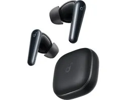 soundcore Liberty 5 by Anker - Draadloze oordoppen met noise-cancelling - 2x sterkere stemonderdrukking - Realtime adaptieve noise canceling - Snelladen - Dolby Audio - Heldere gesprekken met 6 microfoons en AI - Lange batterijduur