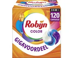 Robijn wasmiddel 3-in-1 color 120 wasbeurten