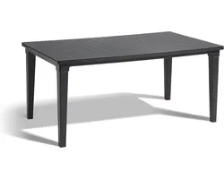 Table de jardin Allibert Futura - Anthracite