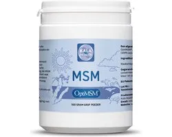 Kala Health OptiMSM 500 Gram poeder MSM (methylsulfonylmethaan)