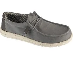 Hey Dude Wally Stretch Canvas, Mannen, Grijs, Sneakers, maat: 43