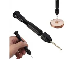 *** Perceuse à main pratique avec 10 forets de précision (noir, 0,8 - 3,0 mm) - Tirez le meilleur parti de chaque travail avec Heble***