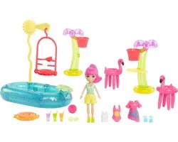 Ensemble de jeu Polly Pocket Basketball Splash - TIny World - Avec accessoires