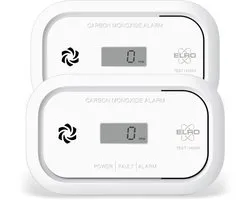 2-Pack ELRO FC5003 Koolmonoxidemelder | 10 jaar sensor | met display | 2 stuks