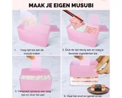 Onigiri Mal - 3 Pack Rijstvorm Musubi Maker Kit - Musubi Maker Press - Klassieke Driehoek Rijstbal Mold Maker Sushi Mold Voor Kid Lunch Bento - Thuis DIY