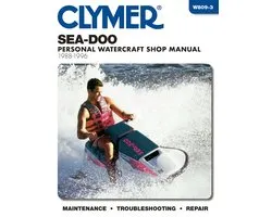 Clymer Sea-Doo Personal Watercraft Shop Manual 1988-1996