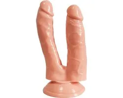 Jamais ennuyeux - Double ébauche de gode en silicone - 15 & 14 cm