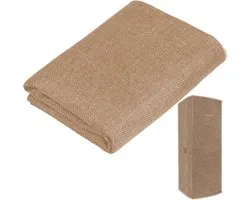Speaker Stofdoek - Akoestisch Doek - Speaker Bescherming - Geluid Transparant - 140 x 40 cm - Zwart