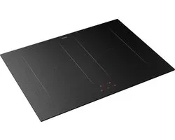 ETNA KIF472MG - Inductiekookplaat met dubbele flexzones - Matglas (5x Krasbestendiger) - 70 cm breed - 1 of 2-fasen - tiptoetsbediening - panherkenning - boostfunctie en timer per zone