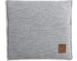 Coussin Knit Factory Maxx 50x50 gris clair