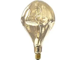 Calex Organic EVO XXL Champagne - E27 LED Lamp - Filament Lichtbron Dimbaar - 6W - Warm Wit Licht