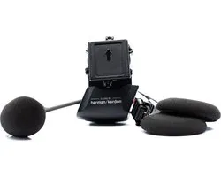 Sena Universal Harman Kardon Intercom Ondersteuning/hoofdtelefoon/microfoon Kit Zwart