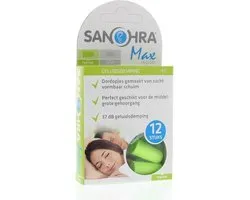 Sanohra Max foam oordoppen 6 paar