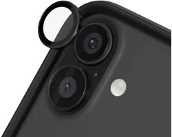 Rhinoshield, Protection d'objectif compatible avec Apple iPhone 16/16 Plus , 9H, Zwart