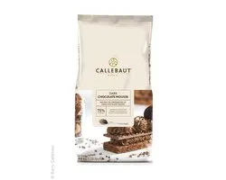 Callebaut chocomousse premix chocolat noir à 75% de cacao sachet 800g