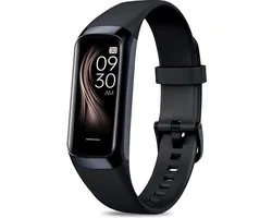 Otiume Activity Tracker HR avec podomètre et moniteur de fréquence cardiaque - Montre de sport - Smartwatch - Zwart pour femme, homme et Enfants - Fitness Tracker - Tensiomètre