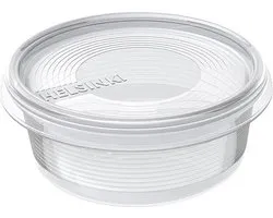 Conteneur en plastique pour la congélation des aliments Plast Team 0,15l/9x9x3,9cm Helsinki