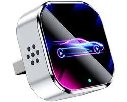 Daity 1 pièce - Adaptateur CarPlay sans fil, de filaire à sans fil, prend en charge CarPlay et Android Auto, adapté aux petits appareils comme l'iPhone Mini, interface USB/Type-C, plug-and-play, compatible avec iOS et Android 10 et supérieur.