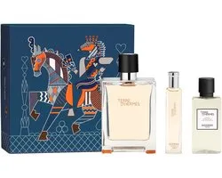 Hermes Terre D Hermes (H) Coffret EDT 100ml + ASL 40ml + EDT 15ml