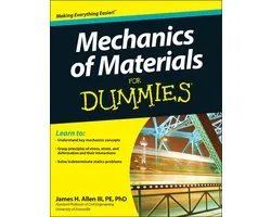 ISBN Mechanics of Materials For Dummies, Anglais, Livre broché, 384 pages