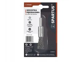 Spartus Penseelborstel 12mm Staaldraad 0.3mm Schacht 6mm