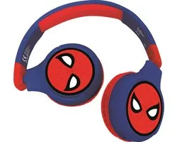 Lexibook Casque 2 en 1 SpiderMan Bluetooth et Filaire avec limitation de son