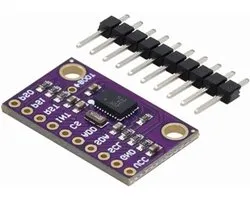 9DOF IMU Sensor - Bewegingssensor Bewegingsmodule - Robotica Controle - Geavanceerde Sensor Fusie - 8 x 15.5 mm - Paars