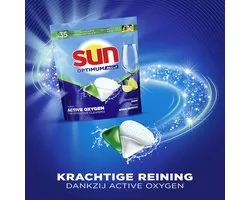 Sun Optimum All-in 1 Vaatwascapsules Citroen 35 stuks