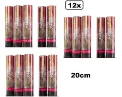 12x Party Shooter Papier Multi 20 cm - Shooter Confetti Carnival Theme Party Festival Apres Ski party