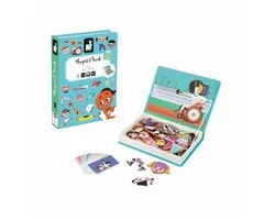 Janod - Magnetibook - Sporten - Magneetboek Speelset