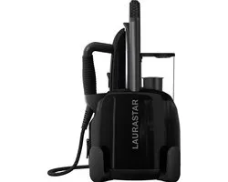 Laurastar Lift Plus Ultimate Black Stoomstrijkijzer, 3-in-1 Strijkstation, dat je kleding ontvouwt, Strijkt en reinigt, Hygiënische Stoom, Afneembare watertank, Groenicaal Strijken, Auto oprolling