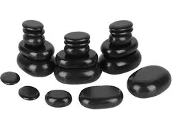 20 Pezzi Pietra massaggio, Hot Stone Set di pietre per massaggi e trattamenti benessere con calore, Pietre Calde per Massaggio Rilassante