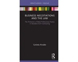Young Feltrinelli Prize in the Moral Sciences - Business Negotiations and the Law