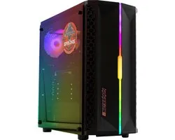 PC de Gaming de Basic (Ryzen 5 3600 4,2 Ghz, 16 GB de RAM DDR4, GTX 1660, disque SSD de 240 Go et disque HDD de 1 To)