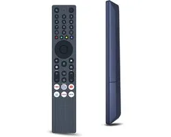 FMB1 vervangende afstandsbediening geschikt voor TCL Full HD Smart QLED Direct LED TV 32V5C 40V5C 43V5C 50V6C 55V6C 65V6C 75V6C (geen spraakfunctie) | 50V6C 55V6C 65V6C 75V6C, geen installatie nodig, gevoelig, volledig functioneel