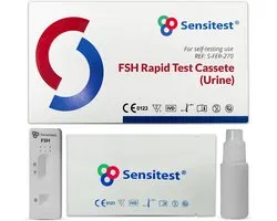 Test hormonal FSH - Déficit hormonal - Autotest FSH - Détection de la ménopause - Échantillon d'urine - 2 Pièces